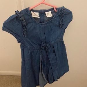 Baby girl jean dress